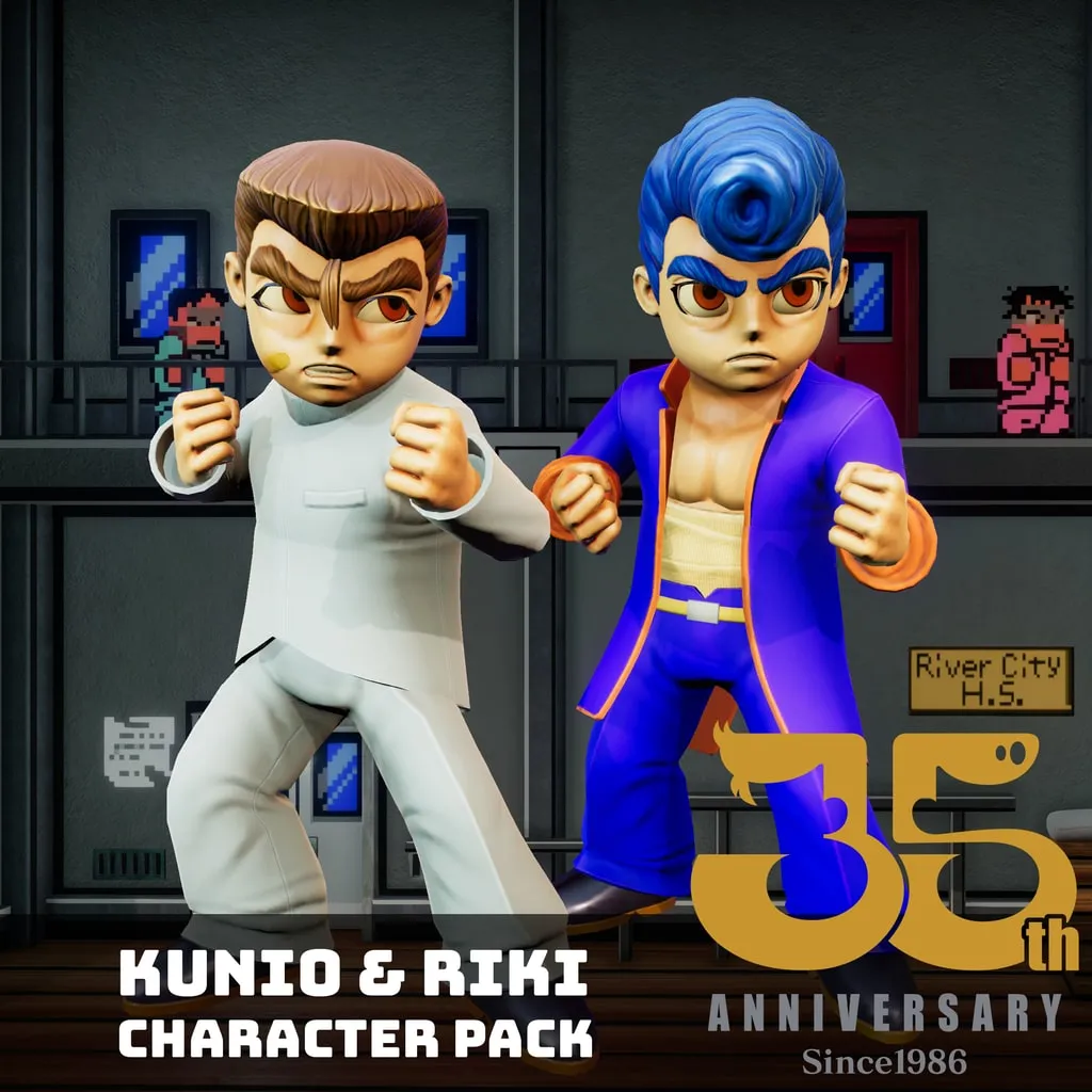 Kunio &amp; Riki Character Pack [PS5] cover