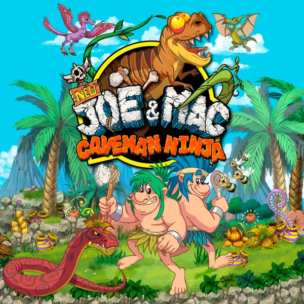 NEW Joe & Mac - Caveman Ninja [PS4, PS5]