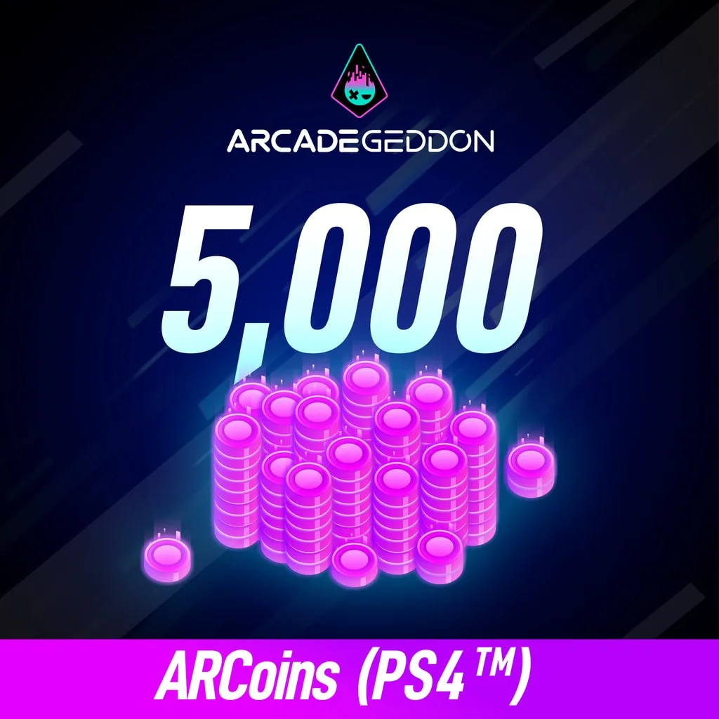 Arcadegeddon 5,000 ARCoins(PS4) cover