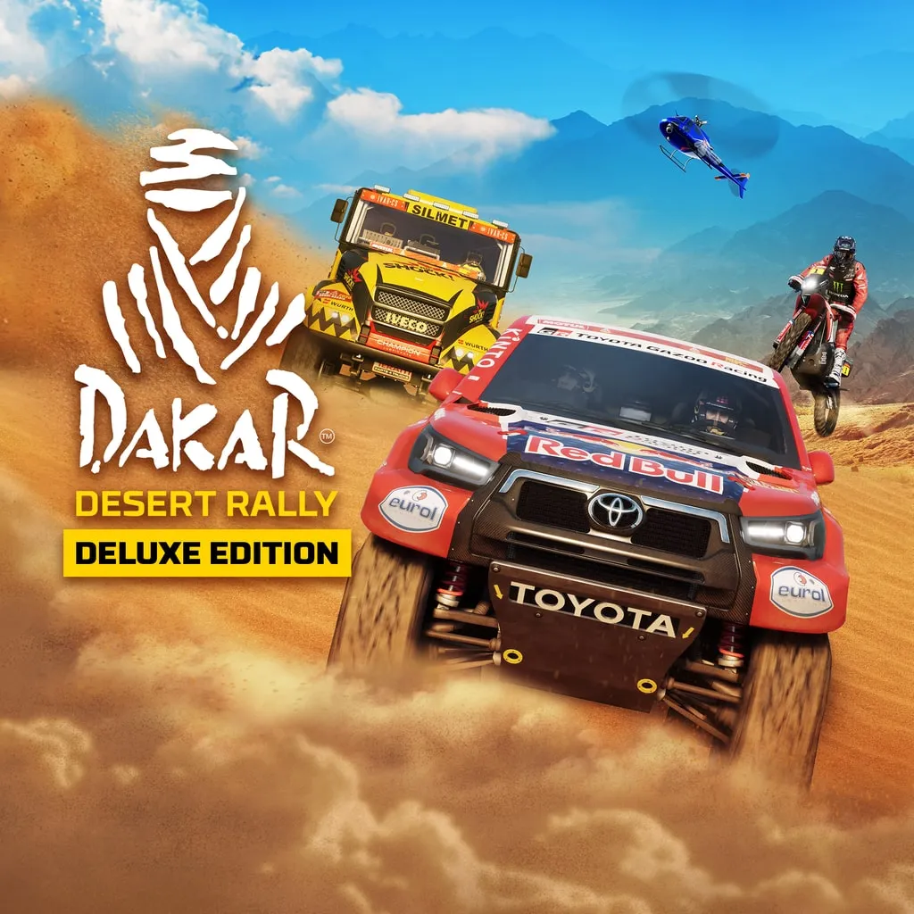 Dakar Desert Rally - Deluxe Edition PS4 &amp; PS5 cover