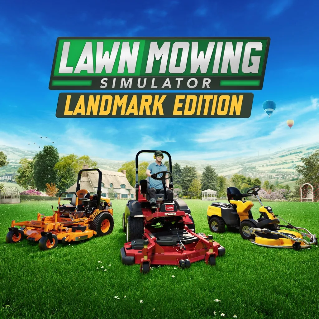 Lawn Mowing Simulator: Landmark Edition [PS4,&nbsp;PS5] cover