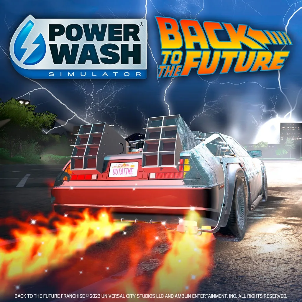 PowerWash Simulator Back to the Future Special Pack [PS4] cover