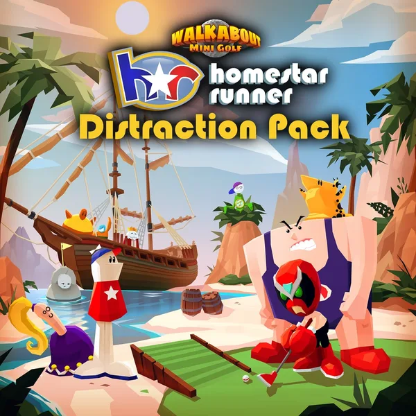 Walkabout Mini Golf - Homestar Runner Distraction Pack [PS5]
