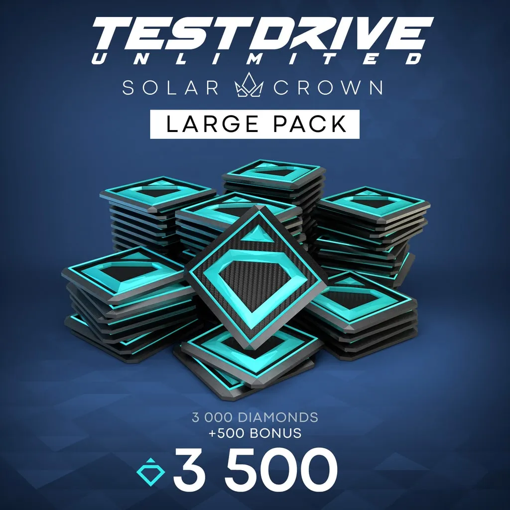 Test Drive Unlimited Solar Crown - Diamonds Large Pack cover