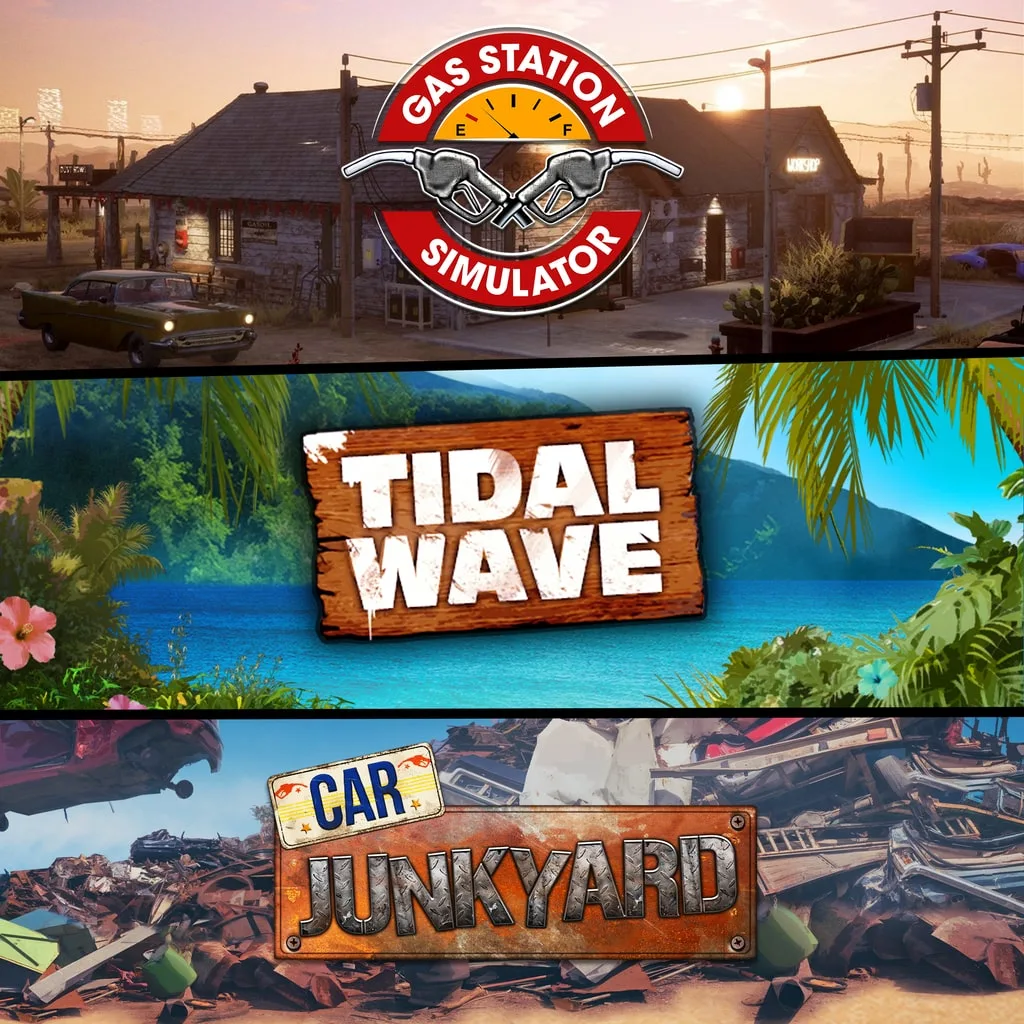 Gas Station Simulator + Tidal Wave DLC + Junkyard DLC Bundle [PS4] - изображение 1
