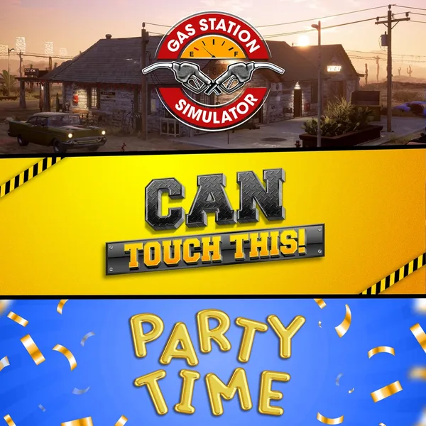 Gas Station Simulator, Can Touch This DLC and Party Time DLC Bundle [PS5]