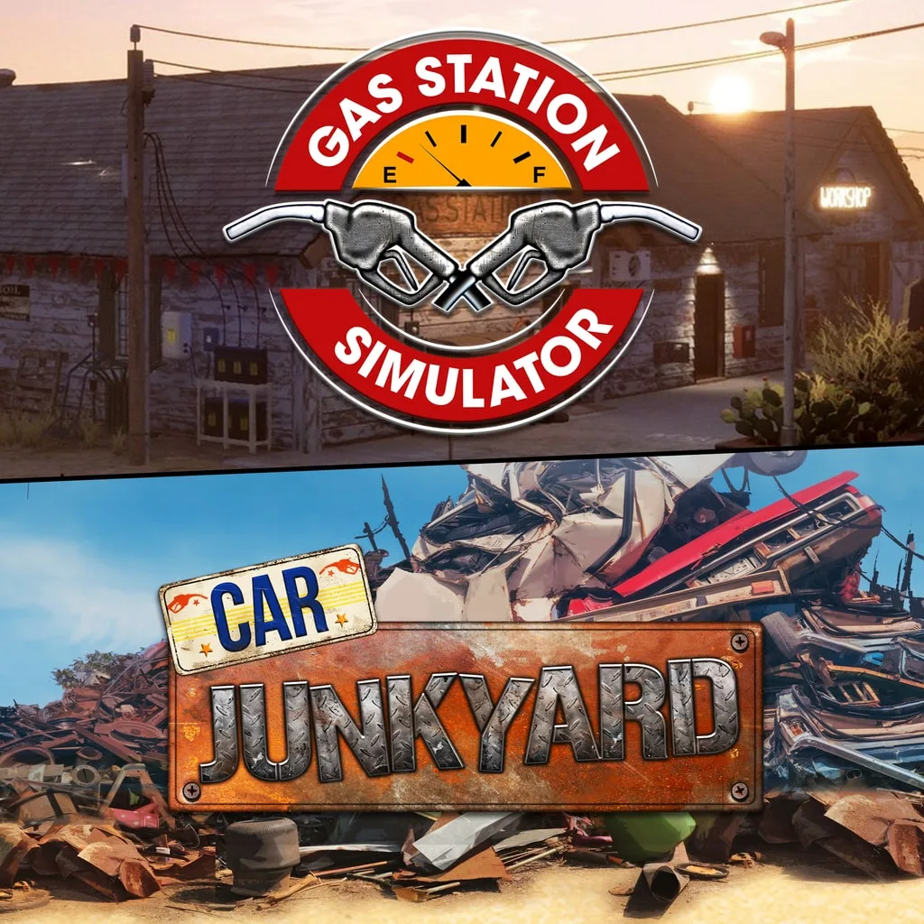 Gas Station Simulator and Junkyard DLC Bundle [PS4] - изображение 1