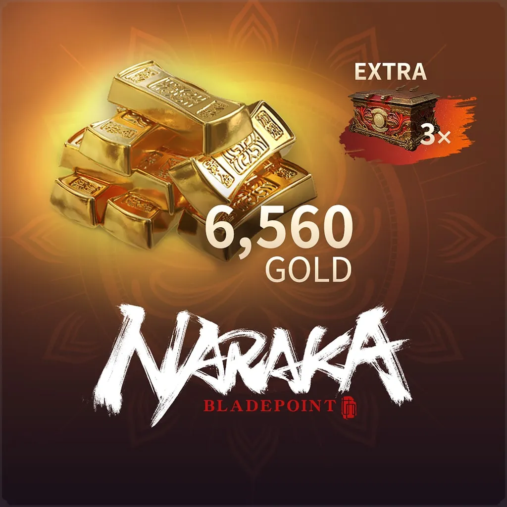 NARAKA: BLADEPOINT - 6560 GOLD cover