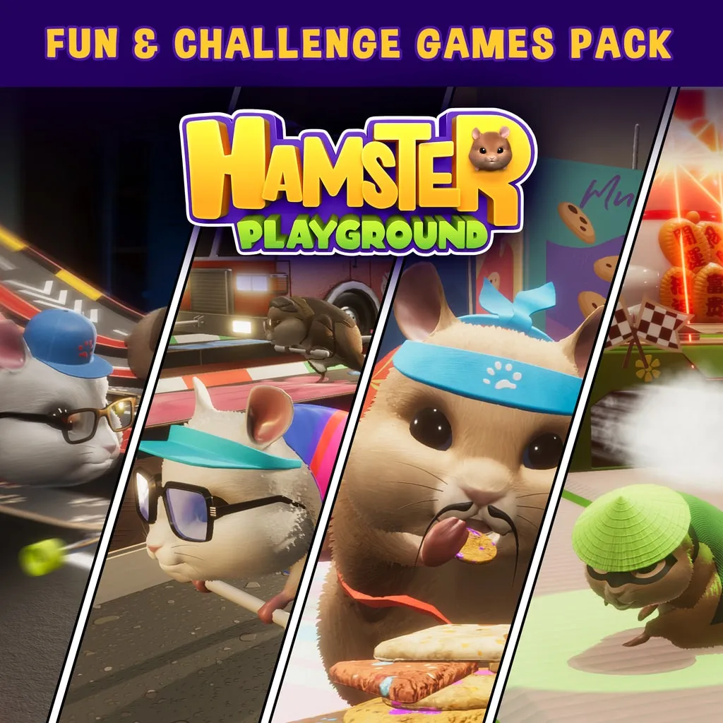 Hamster Playground - Fun & Challenge Games Pack [PS4,&nbsp;PS5] - изображение 1