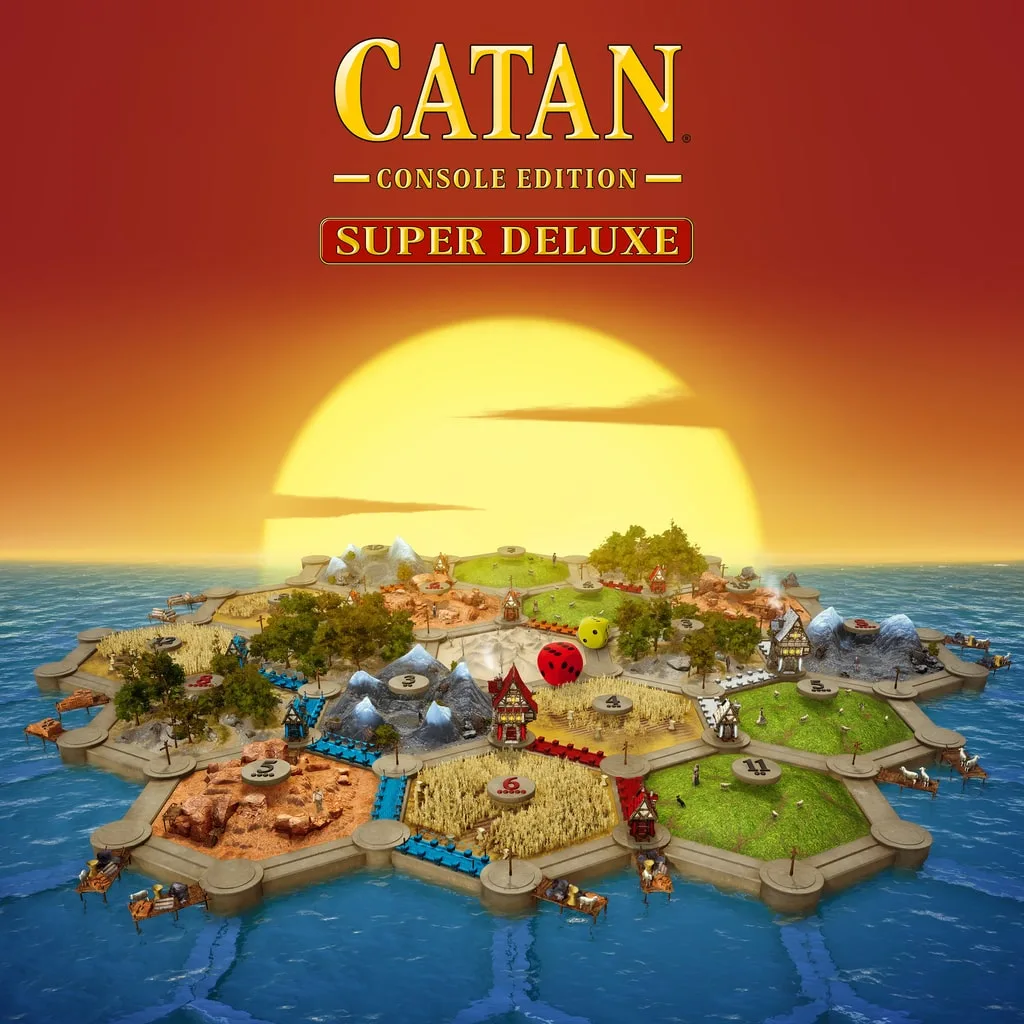 CATAN - Console Edition Super Deluxe [PS4,&nbsp;PS5] cover