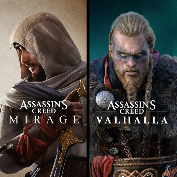 Assassin’s Creed Mirage & Assassin's Creed Valhalla Bundle [PS4,&nbsp;PS5]