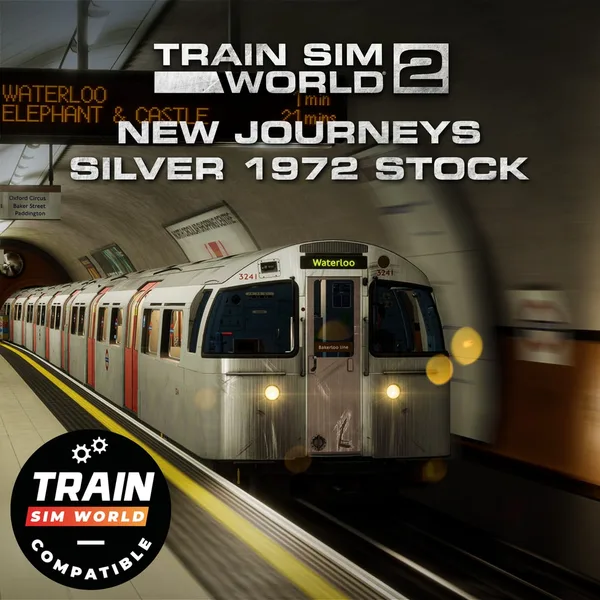 Train Sim World 2: New Journeys - Silver 1972 Stock [PS4,&nbsp;PS5]