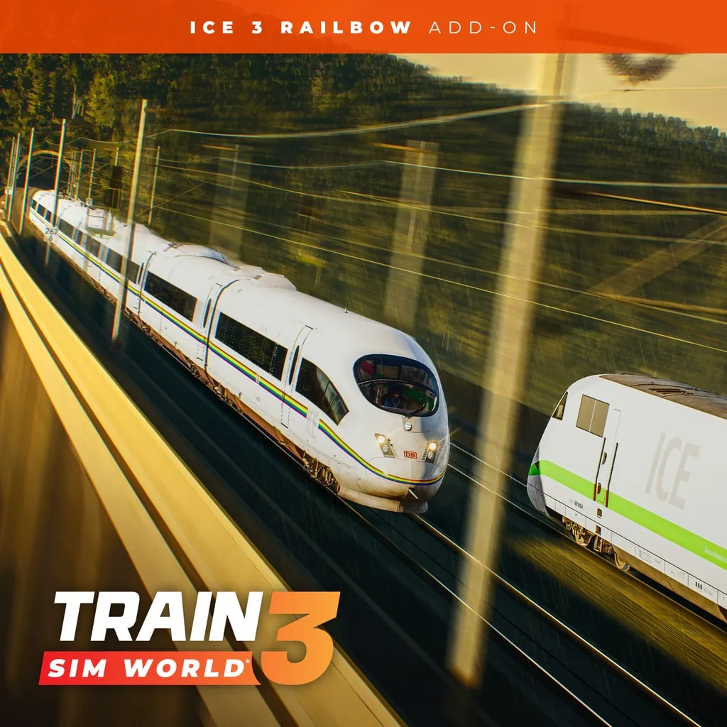 Train Sim World 3: DB BR 403 ICE 3 Railbow Add-On [PS4,&nbsp;PS5] cover