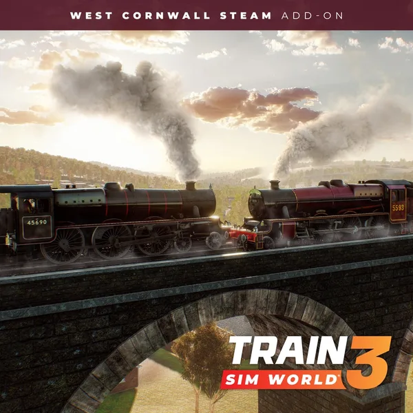 Train Sim World 3: West Cornwall - Steam Railtour [PS4,&nbsp;PS5]