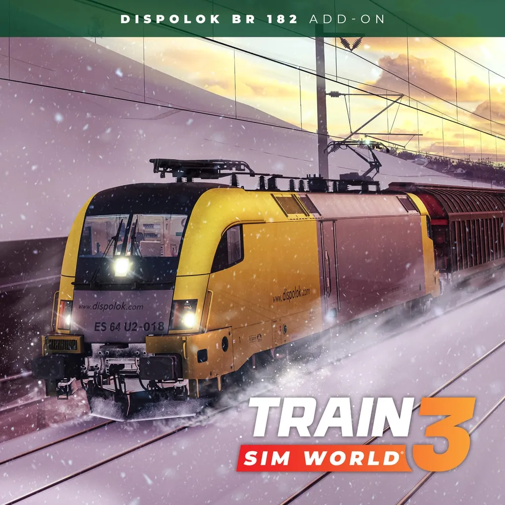 Train Sim World 3: Dispolok BR 182 [PS4,&nbsp;PS5] - изображение 1