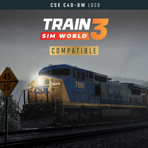 Train Sim World 3: CSX C40-8W [PS4,&nbsp;PS5]