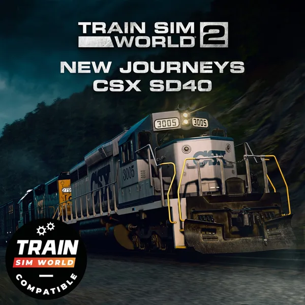 Train Sim World 2: New Journeys - CSX SD40 [PS4,&nbsp;PS5]