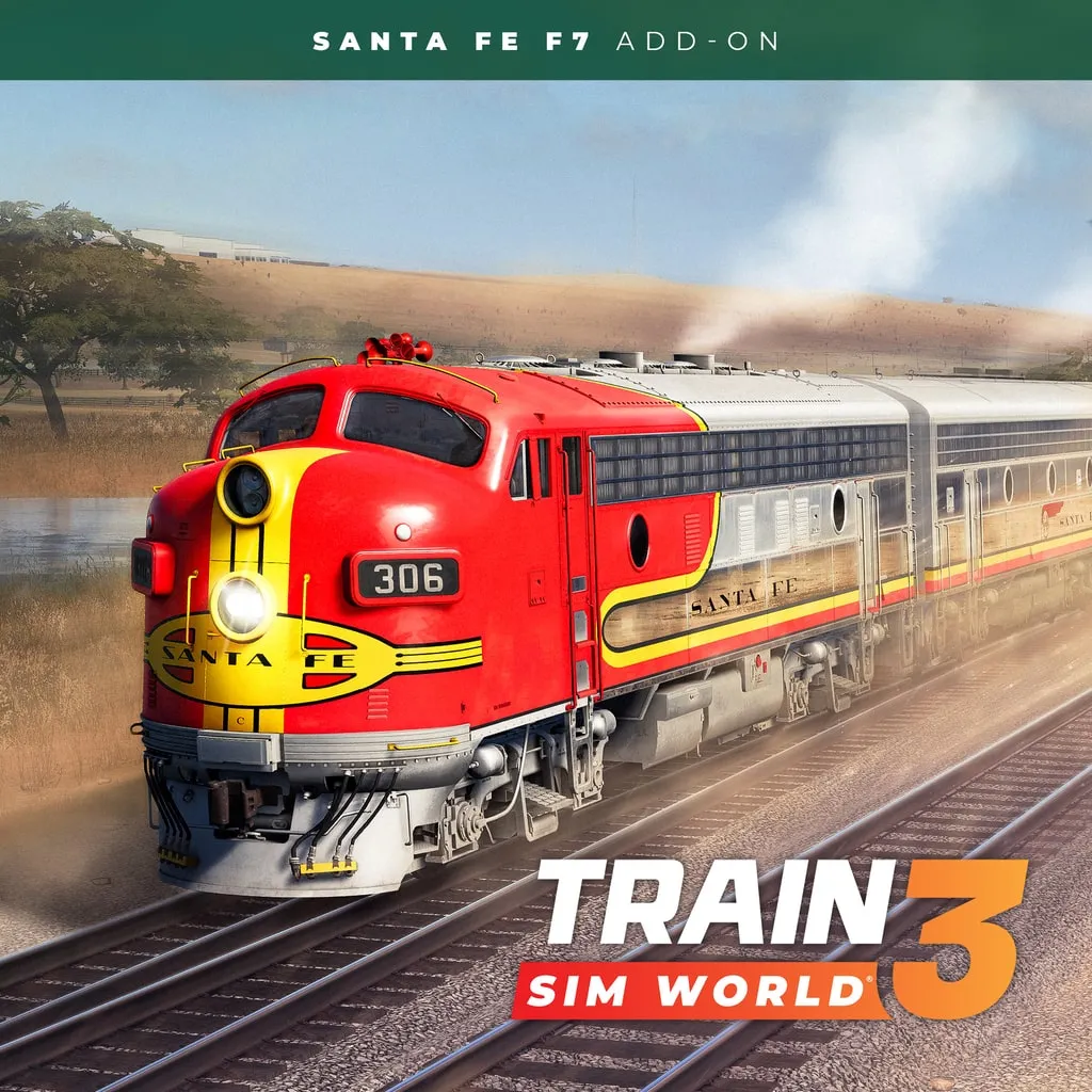 Train Sim World 3: Santa Fe F7 [PS4,&nbsp;PS5] cover