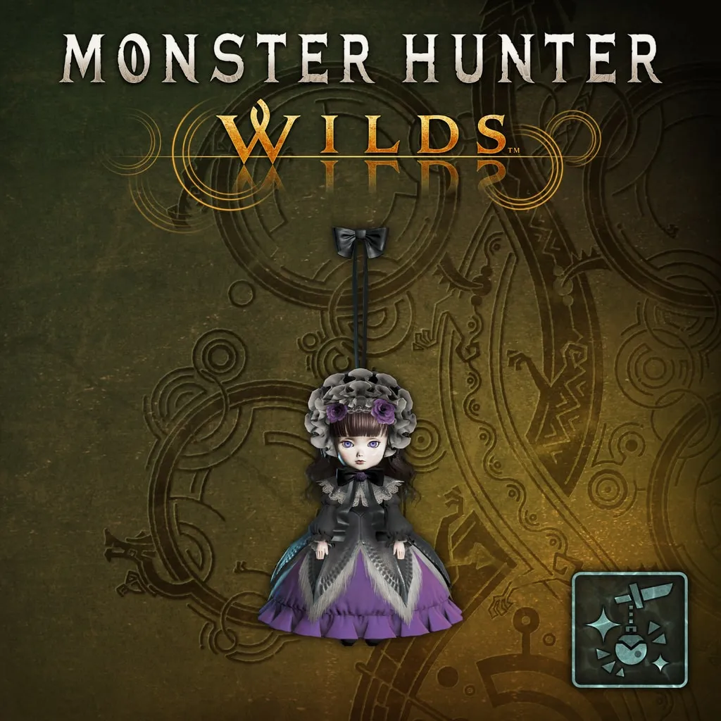 Monster Hunter Wilds - Pendant: Violet Lala Dress Doll [PS5] - изображение 1