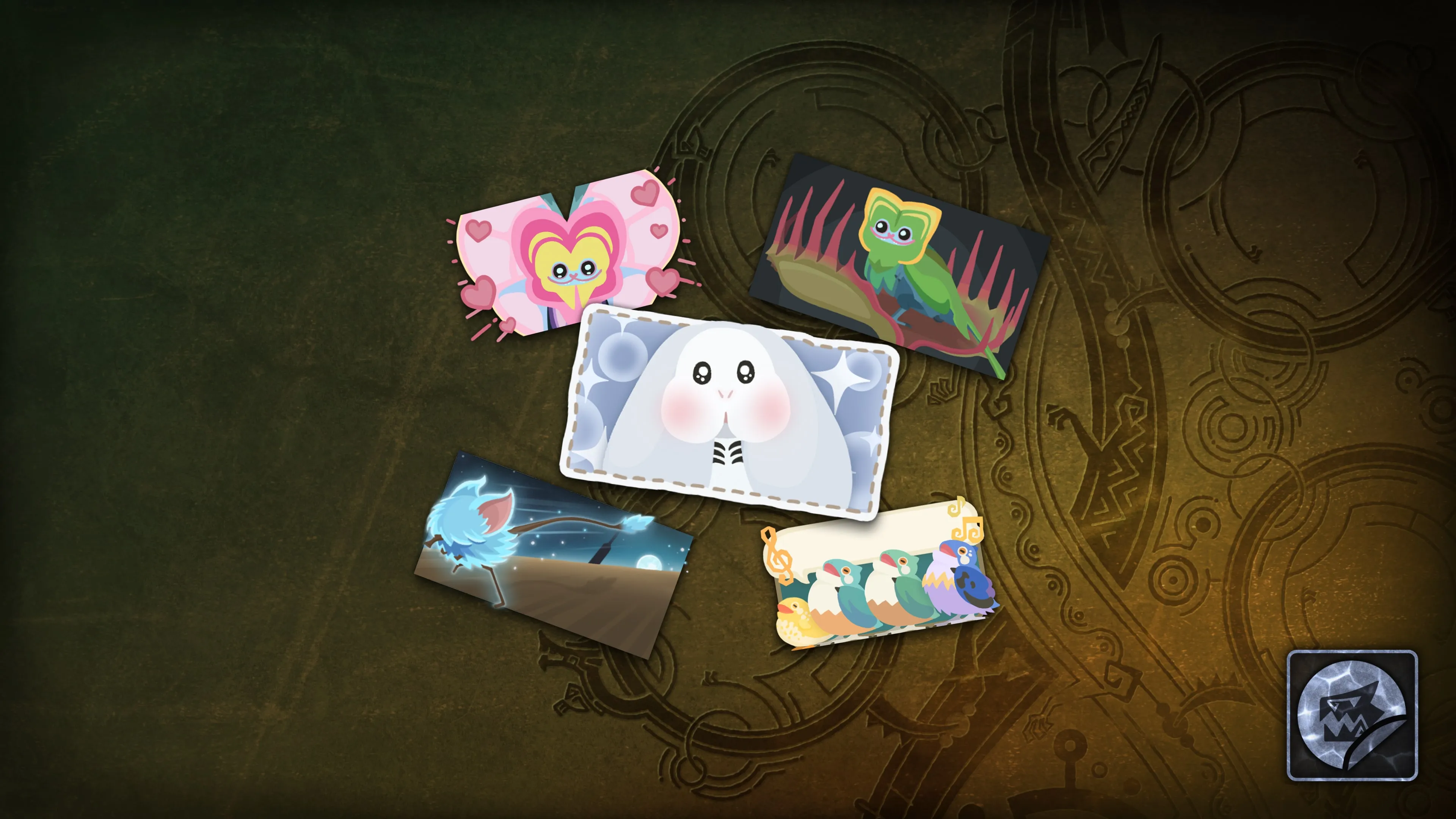 Monster Hunter Wilds - Sticker Set: Endearing Endemic Life [PS5] - изображение 2