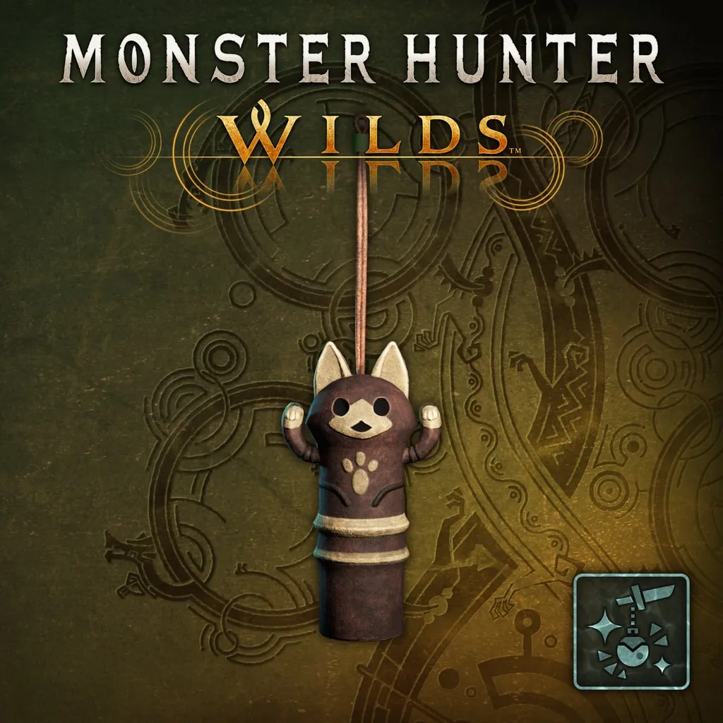 Monster Hunter Wilds - Pendant: Stretched Black Cat [PS5] - изображение 1