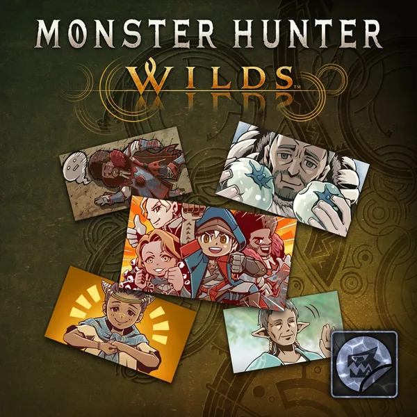 Monster Hunter Wilds - Sticker Set: Everyday Eastlands [PS5]