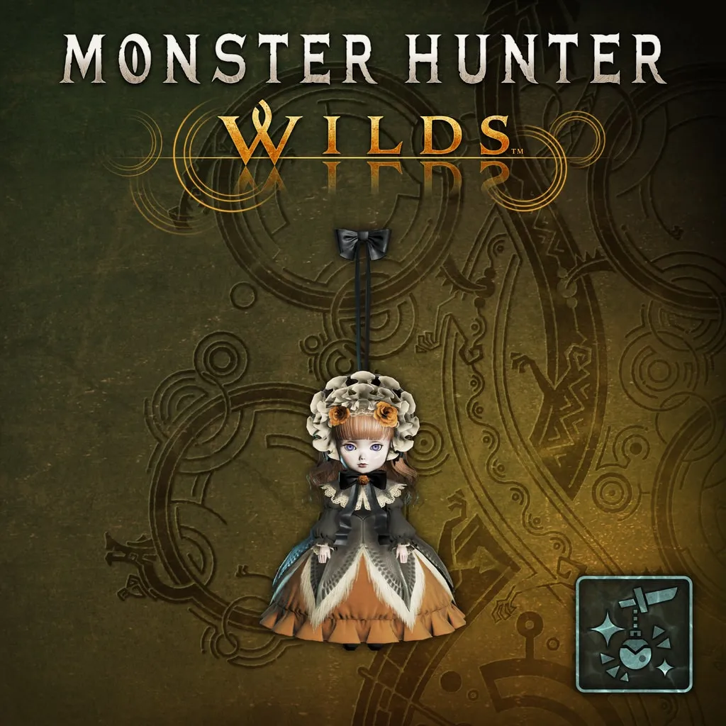 Monster Hunter Wilds - Pendant: Orange Lala Dress Doll [PS5] - изображение 1
