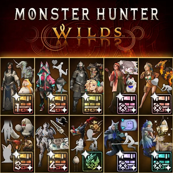 Monster Hunter Wilds Cosmetic DLC Collection [PS5]