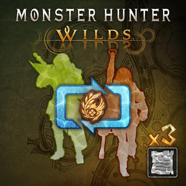 Monster Hunter Wilds - Character Edit Voucher: Three-Voucher Pack [PS5]