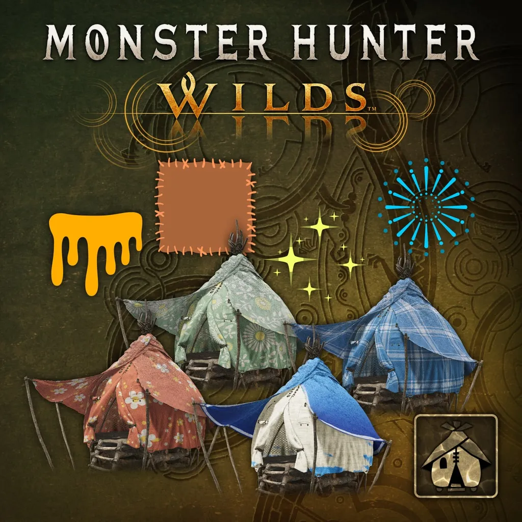 Monster Hunter Wilds - Tent Customization Set Vol. 1 [PS5] - изображение 1