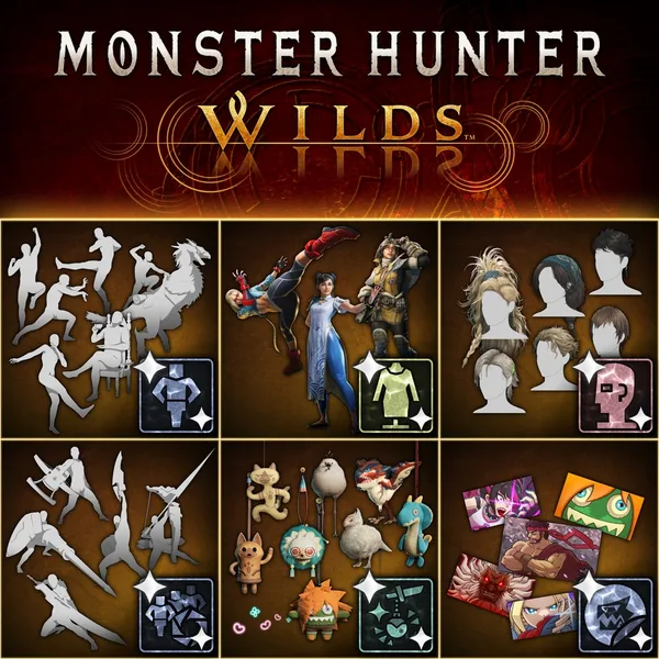 Monster Hunter Wilds Extras Cosmetic DLC Pack [PS5]