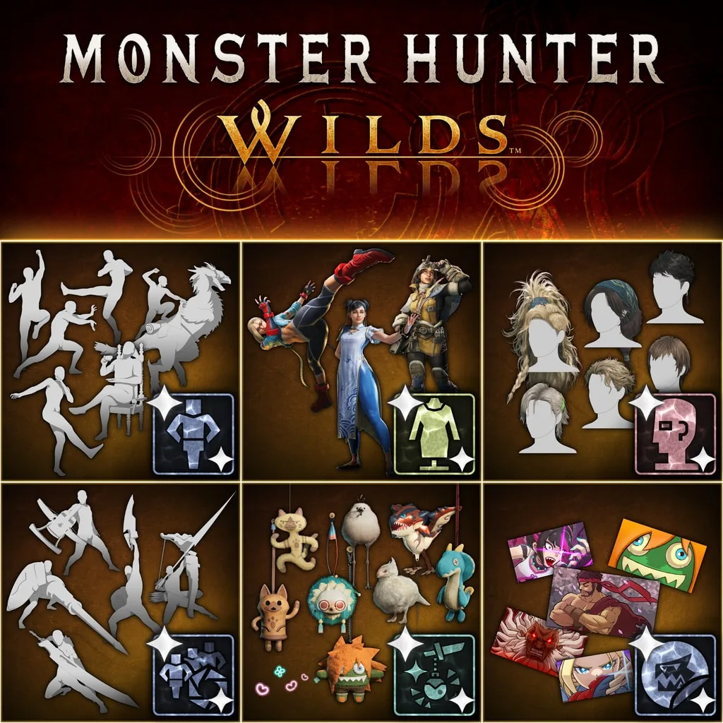 Monster Hunter Wilds Extras Cosmetic DLC Pack [PS5] - изображение 1