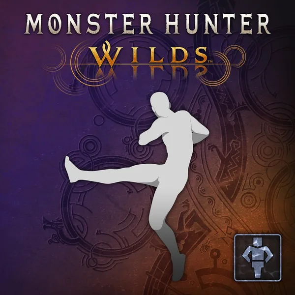 Monster Hunter Wilds - Gesture: SF6 Tatsumaki Senpu-kyaku [PS5]