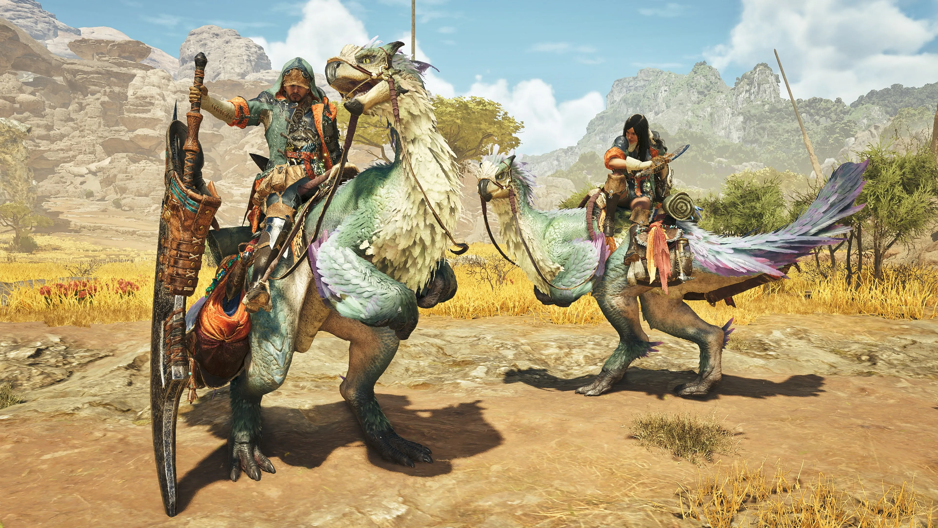 Monster Hunter Wilds - Photo Pose: Seikret Battle-Ready Pose [PS5] - изображение 2