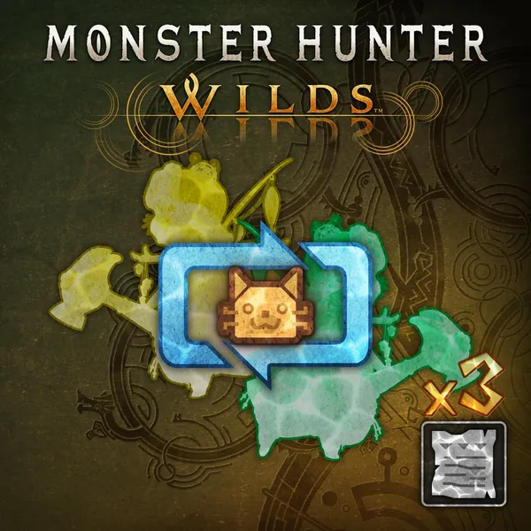 Monster Hunter Wilds - Palico Edit Voucher: Three-Voucher Pack [PS5]