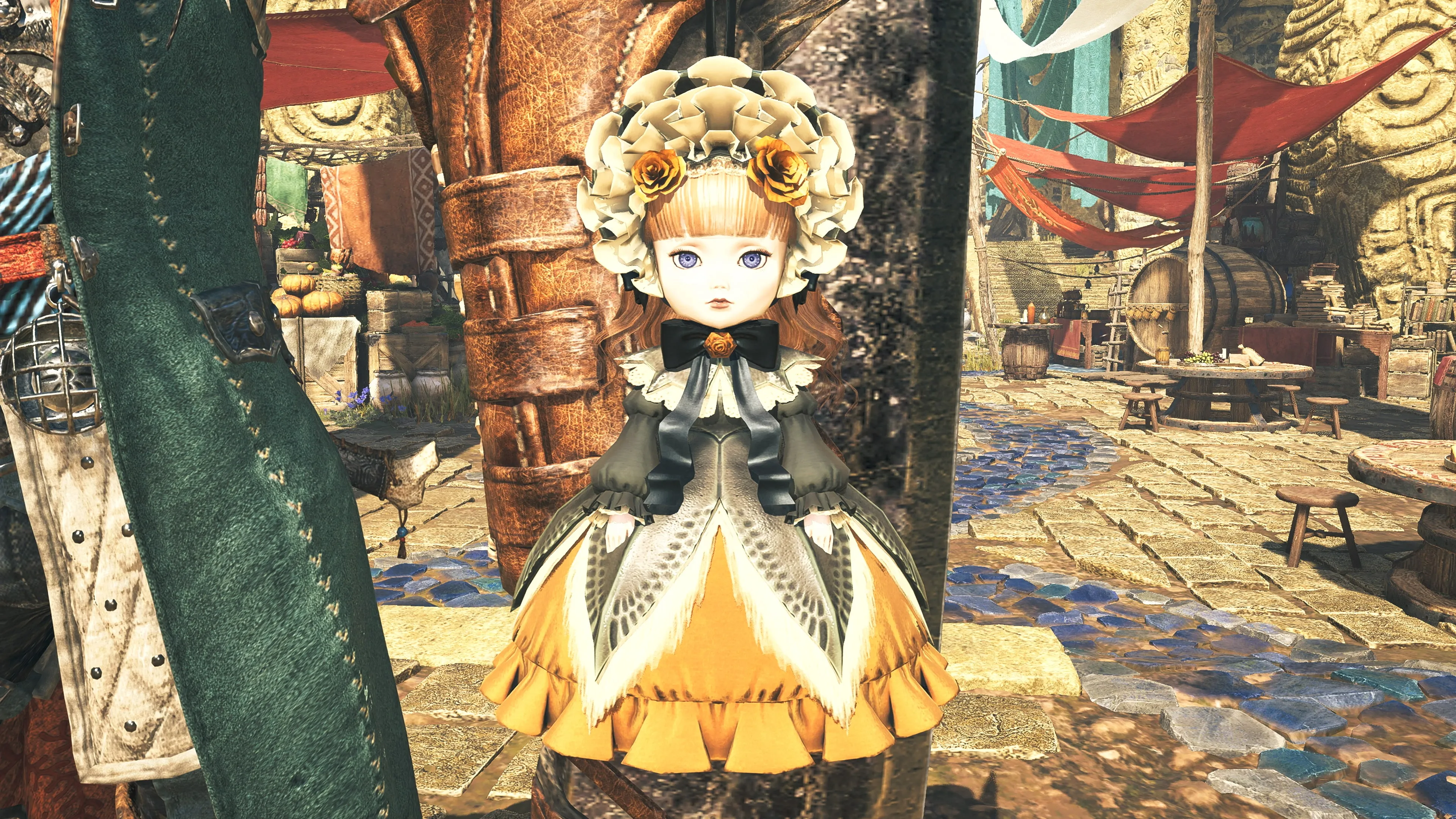 Monster Hunter Wilds - Pendant: Orange Lala Dress Doll [PS5] - изображение 2