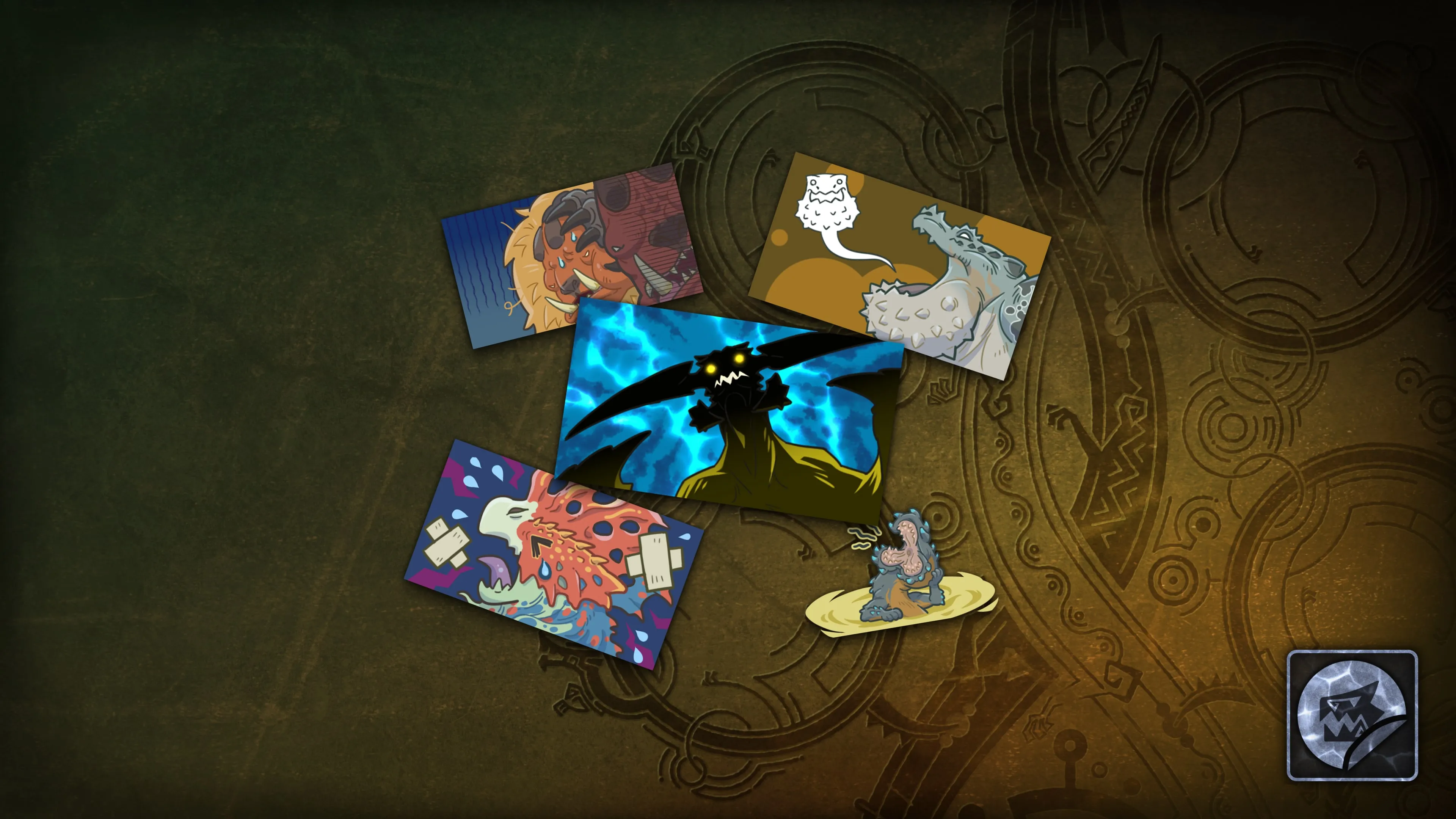 Monster Hunter Wilds - Sticker Set: Monsters of the Windward Plains [PS5] - изображение 2
