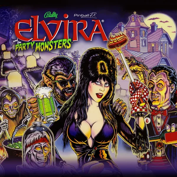 Pinball FX - Williams Pinball: Elvira and the Party Monsters [PS4,&nbsp;PS5]