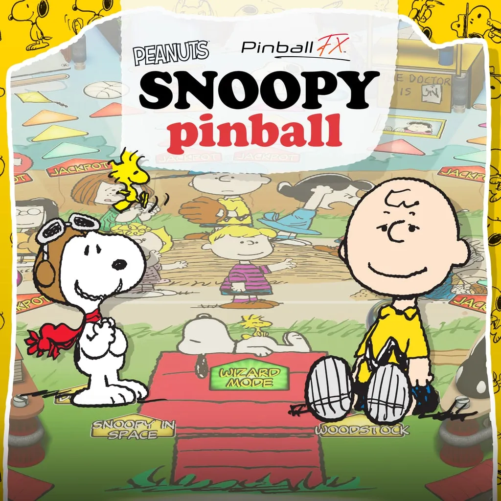Pinball FX - Peanuts' Snoopy Pinball [PS4,&nbsp;PS5] cover