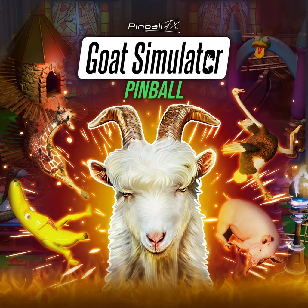 Pinball FX - Goat Simulator Pinball [PS4,&nbsp;PS5] cover