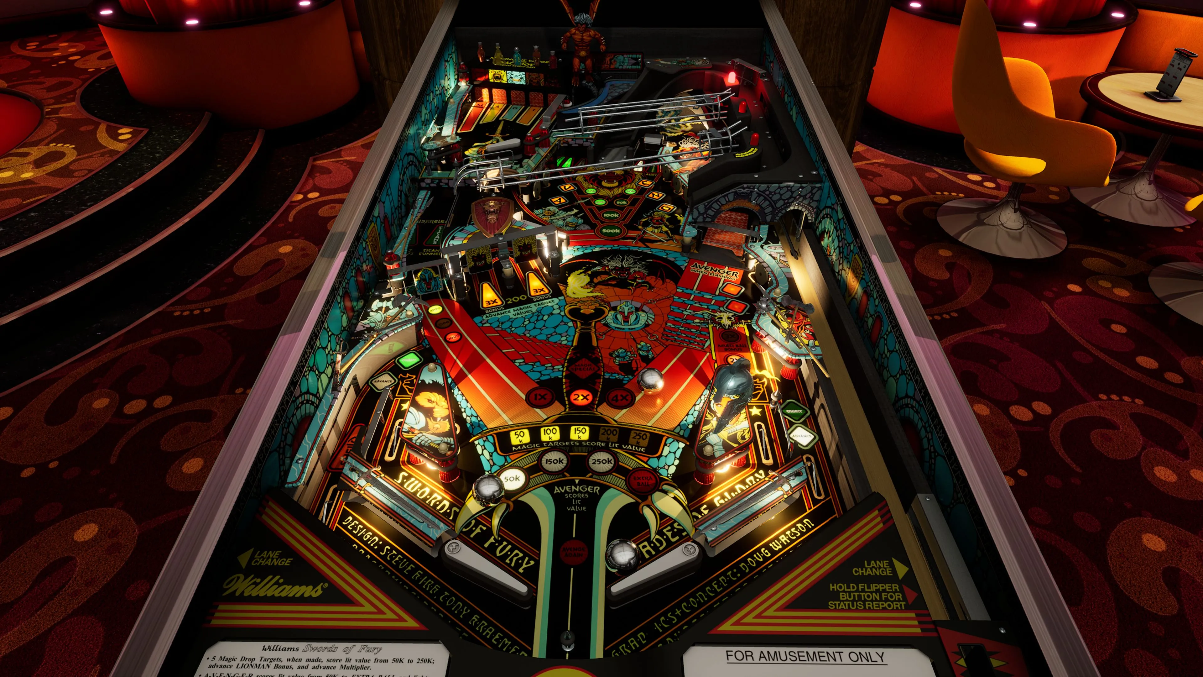 Pinball FX - Williams Pinball: Swords of Fury [PS4,&nbsp;PS5] - изображение 4