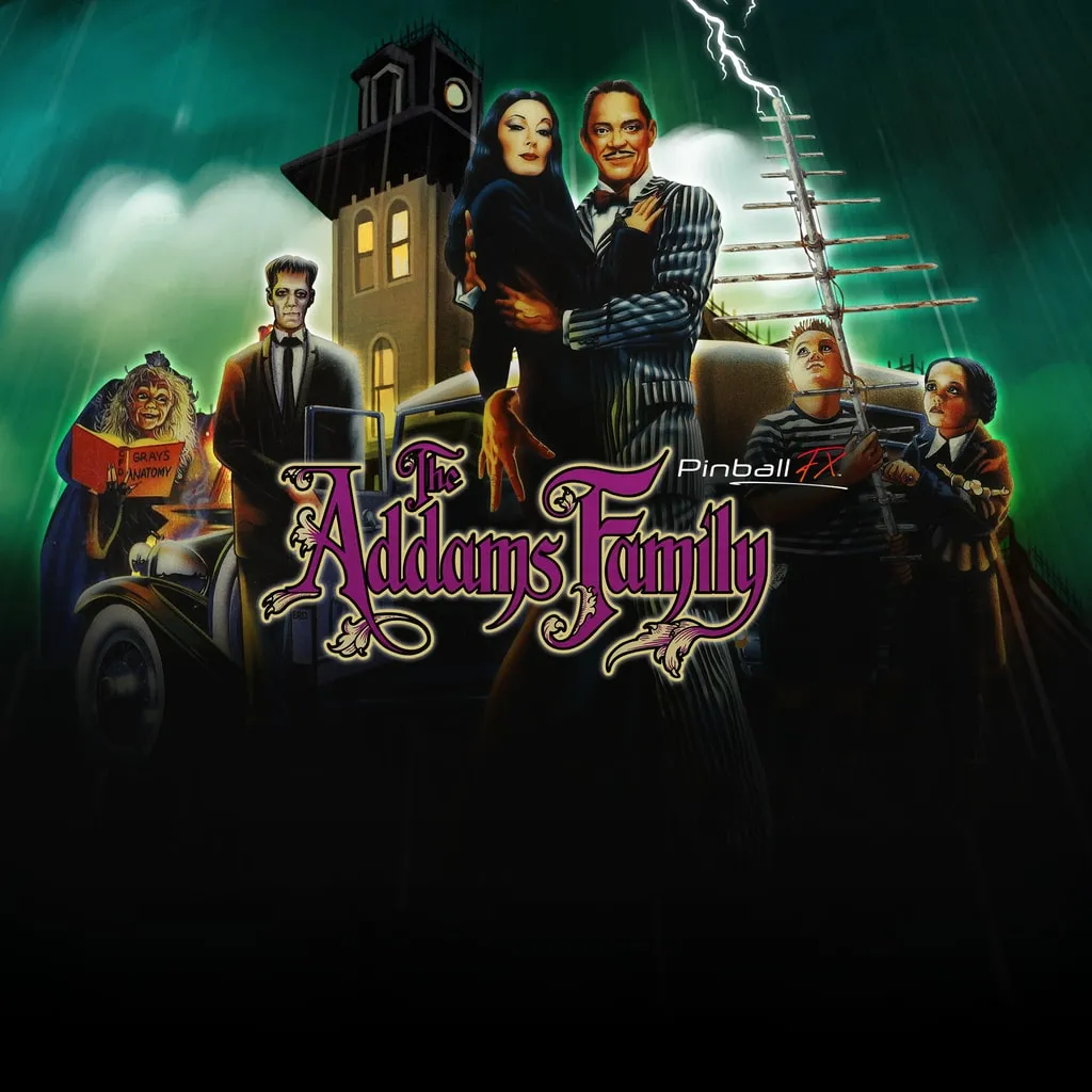 Pinball FX - Williams Pinball: The Addams Family [PS4,&nbsp;PS5] cover