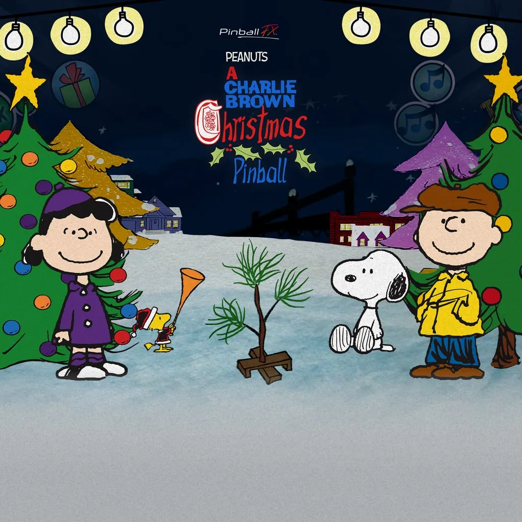 Pinball FX - A Charlie Brown Christmas Pinball [PS4, PS5] cover