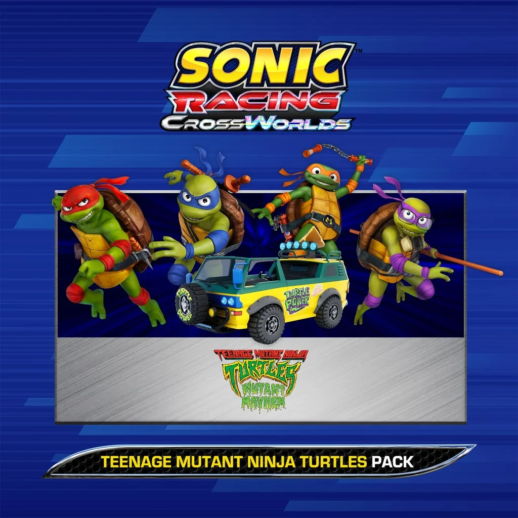 Sonic Racing: CrossWorlds - Teenage Mutant Ninja Turtles Pack [PS4, PS5] cover