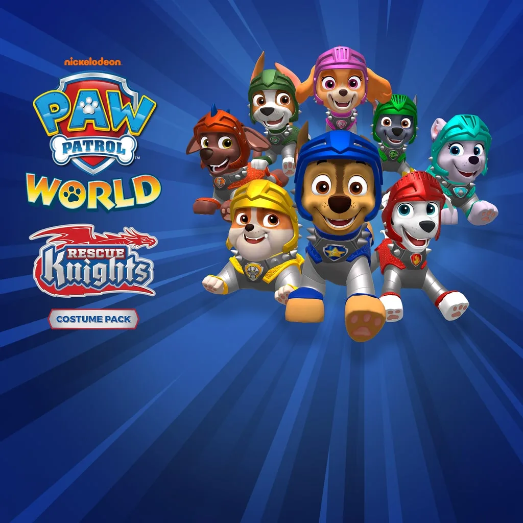 PAW Patrol World - Rescue Knights - Costume Pack [PS4,&nbsp;PS5] cover