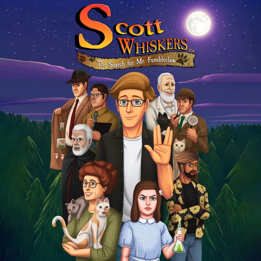 Scott Whiskers in: the Search for Mr. Fumbleclaw [PS5] cover