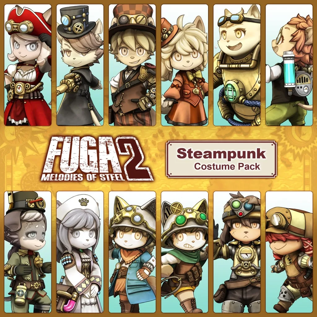 Fuga: Melodies of Steel 2 - Steampunk Costume Pack [PS4,&nbsp;PS5] cover