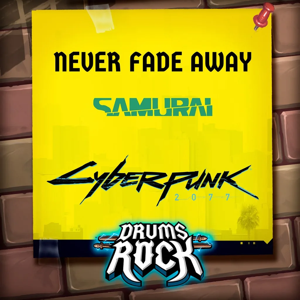 Drums Rock: Samurai - 'Never Fade Away' [PS5] cover