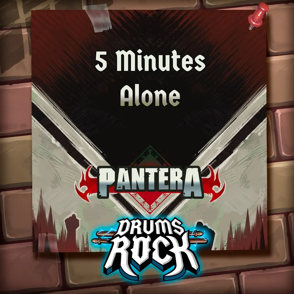 Drums Rock: Pantera - '5 Minutes Alone' [PS5] - изображение 1