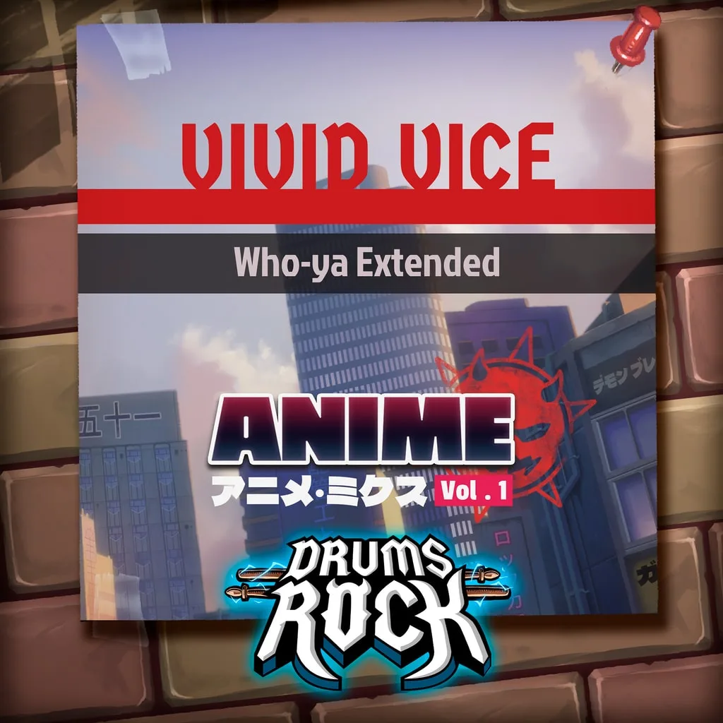 Drums Rock: Who-ya Extended - 'VIVID VICE' [PS5] - изображение 1